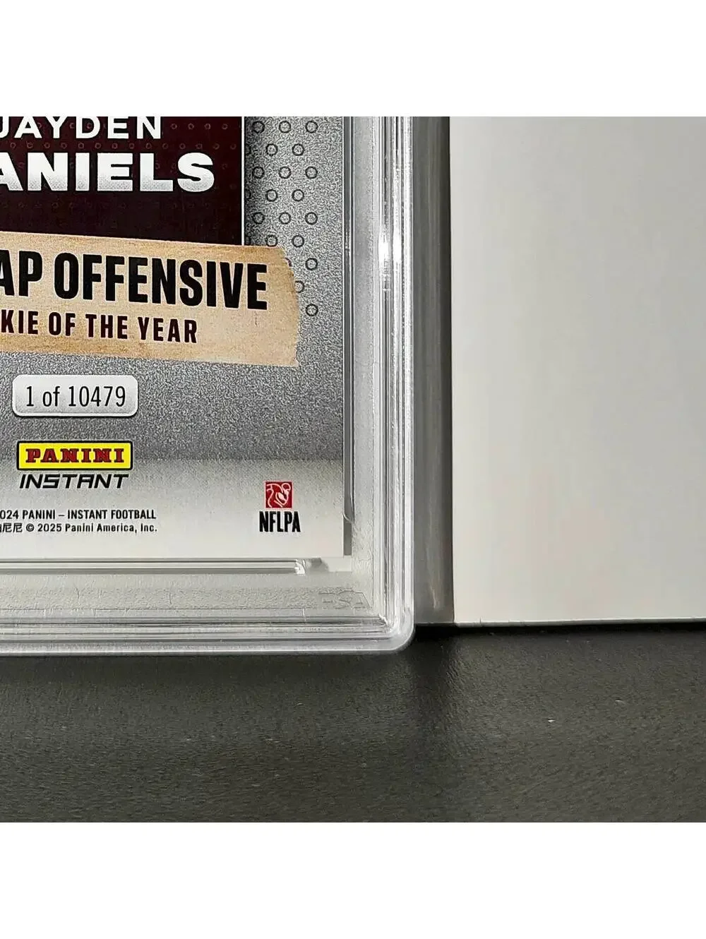 Jayden Daniels 2024 Panini NFL AP Offensive Rookie of the Year Commanders PSA 10